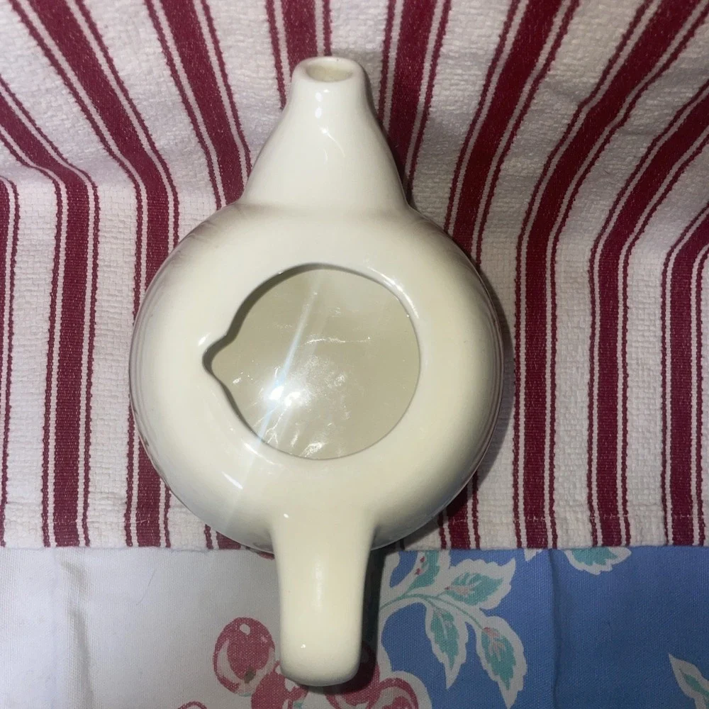 HOME AROUND THE ORCHARD STACKABLE‎ CERAMIC TEAPOT & CUP